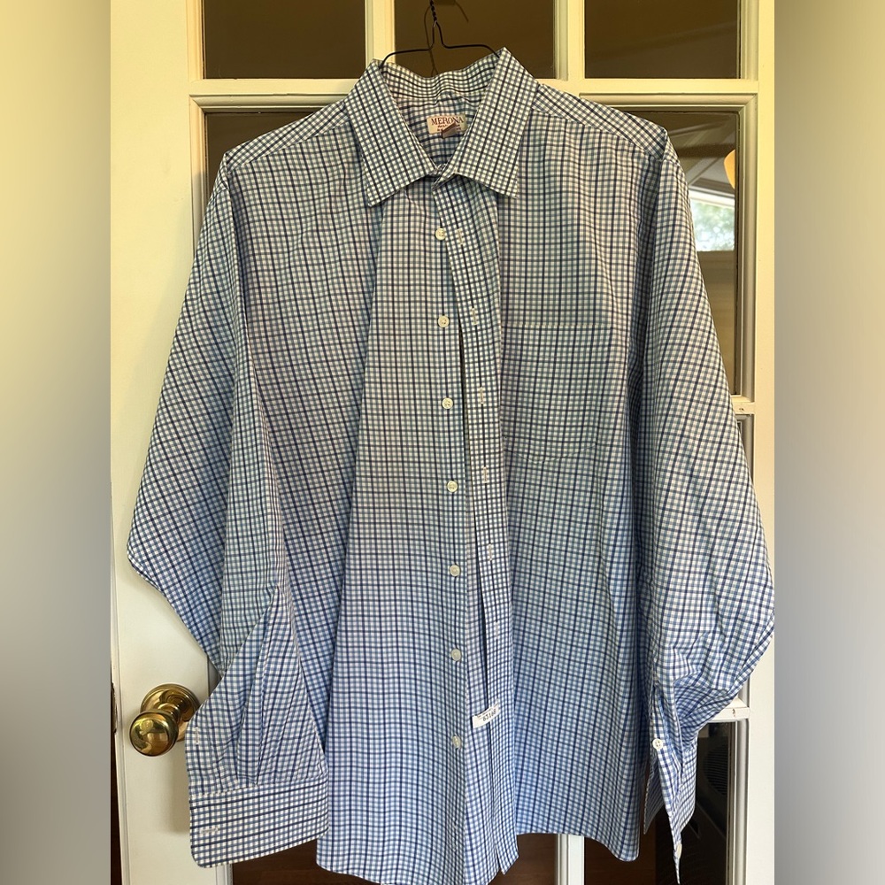 Merona Plaid Button Up